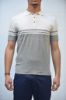 Bild von HERREN POLO DIKTAT D37039 BIANCO GRIGIO