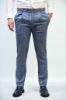 Bild von PANTS MAN DANIELE ALESSANDRINI P3513N886 QUADRI BLU