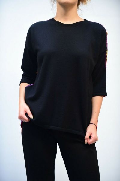 Bild von SWEATER CRISTINAEFFE BIBAS NERO FANTASIA