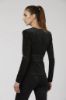 Bild von | CAMICIA BLUSA NENETTE DONNA FADAR NERO INVERNALE