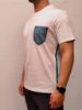 Bild von | T-SHIRT UOMO P.M.D.S. ART. TEE STRIP BIANCO MADE IN ITALY