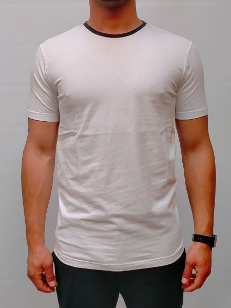 Bild von | T-SHIRT DANIELE ALESSANDRINI UOMO M7571E643NO4202 BIANCO