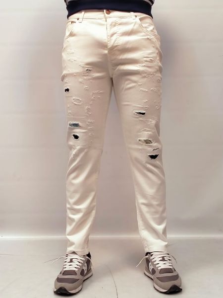 Immagine di . JEANS DANIELE ALESSANDRINI UOMO PJ5734D3094200 BIANCO