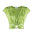 Picture of . BLUSA TOP NENETTE DONNA IN VISCOSA FRAY VERDE