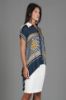 Immagine di . MAGLIA BLUSA DOUBLE C BY CRISTINAEFFE DONNA D012 FANTASIA