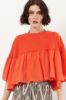 Picture of . MAGLIA T-SHIRT B.YU DONNA IN VISCOSA BY06204 ARANCIONE