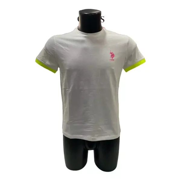 Bild von . T-SHIRT U.S. POLO ASSN UOMO 65065 52029 BIANCO P/E 2023