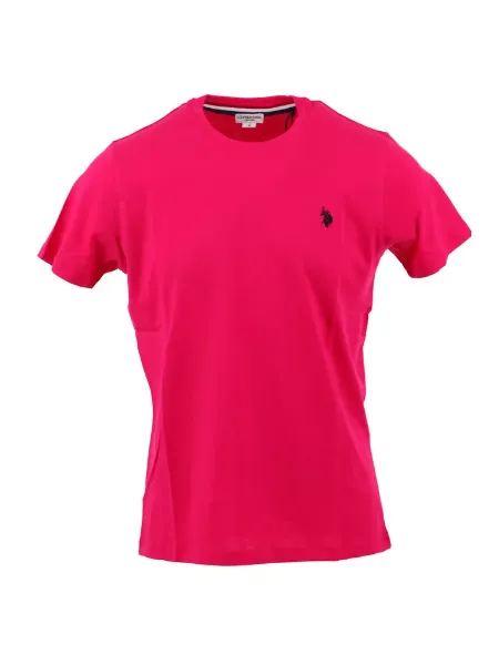 Picture of . T-SHIRT U.S. POLO ASSN UOMO 65060 49351 FUXIA P/E 2023