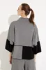 Immagine di . MAGLIA JOSEPH RIBKOFF DONNA 233935 NERO/GRIGIO A/I 2023